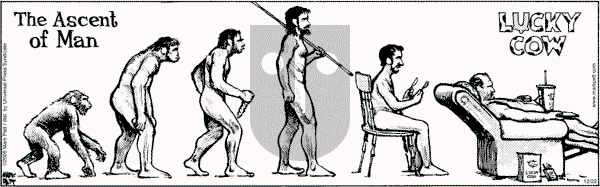 Lucky Cow on Saturday December 22, 2007 Comic Strip