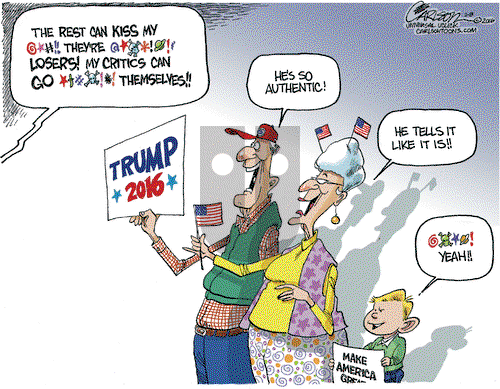 Stuart Carlson on Monday February 8, 2016 Comic Strip