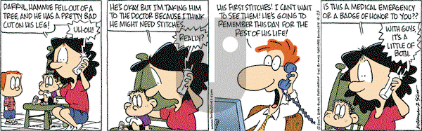 Baby Blues - Monday April 23, 2007 Comic Strip