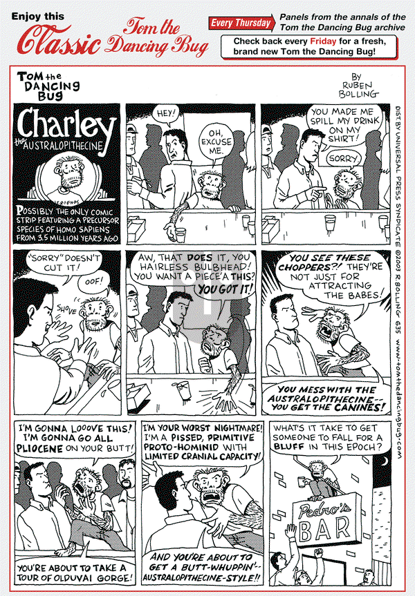 Tom the Dancing Bug on Thursday September 27, 2012 Comic Strip