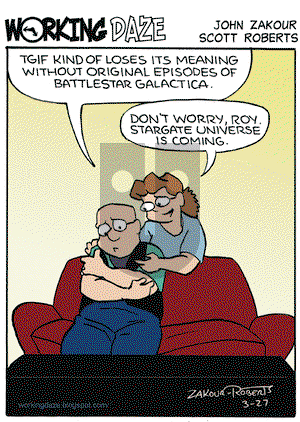 Working Daze on Friday March 27, 2009 Comic Strip