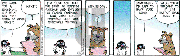 Get Fuzzy on Wednesday June 13, 2012 Comic Strip