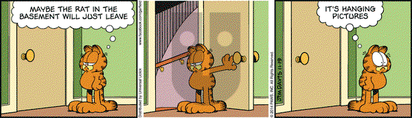 Garfield on Wednesday November 19, 2014 Comic Strip