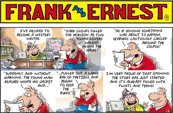 Frank and Ernest on Sunday February 24, 2019 Comic Strip