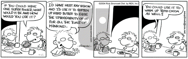 Soup to Nutz - Old on Tuesday November 23, 2004 Comic Strip