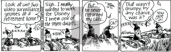 The Elderberries on Tuesday October 24, 2006 Comic Strip