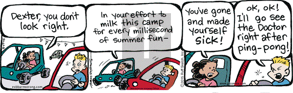 JumpStart on Monday August 17, 2015 Comic Strip