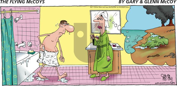 The Flying McCoys - Sunday March 2, 2014 Comic Strip