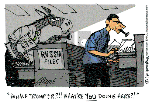 Henry Payne - Wednesday July 12, 2017 Comic Strip