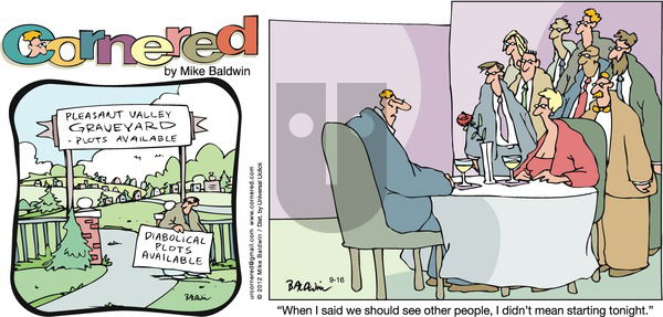 Cornered on Sunday September 16, 2012 Comic Strip
