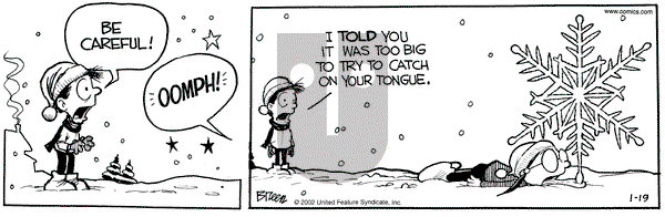 Grand Avenue on Saturday January 19, 2002 Comic Strip