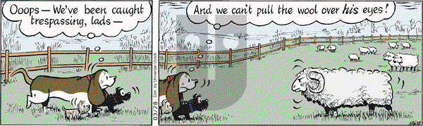 Fred Basset on Wednesday March 28, 2012 Comic Strip