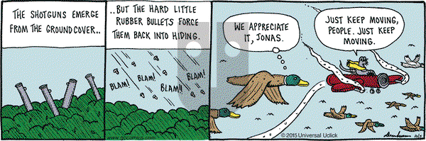 Overboard on Monday October 5, 2015 Comic Strip