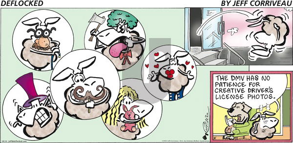 DeFlocked on Sunday October 11, 2020 Comic Strip