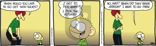 The Buckets on Wednesday August 15, 2018 Comic Strip