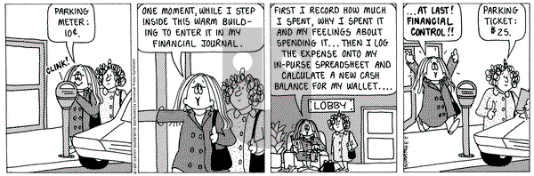 Cathy Classics on Monday February 3, 1997 Comic Strip