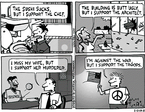 Ted Rall on Saturday May 15, 2004 Comic Strip