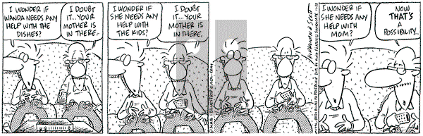 Baby Blues - Friday November 29, 1996 Comic Strip