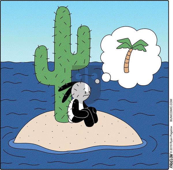 Buni on Wednesday April 24, 2019 Comic Strip