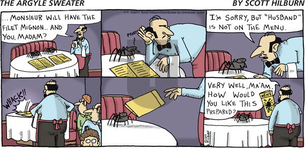The Argyle Sweater on Sunday June 19, 2011 Comic Strip