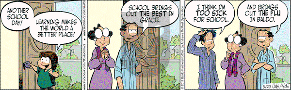 Baldo on Wednesday March 29, 2017 Comic Strip