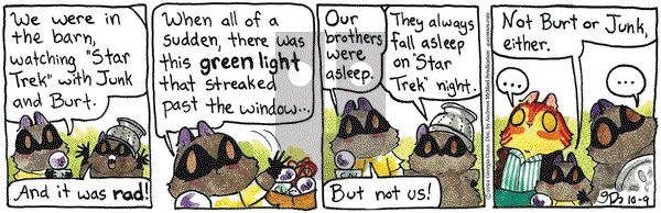 Breaking Cat News - Wednesday October 9, 2024 Comic Strip