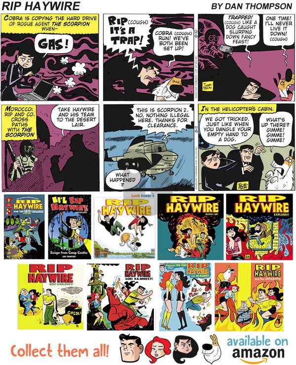 Rip Haywire on Sunday July 22, 2018 Comic Strip