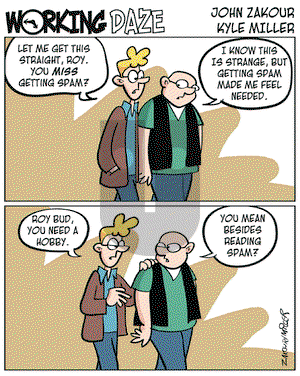 Working Daze on Tuesday February 28, 2006 Comic Strip