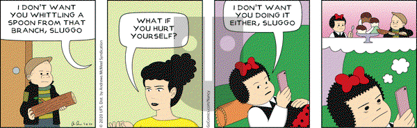 Nancy on Wednesday May 6, 2020 Comic Strip