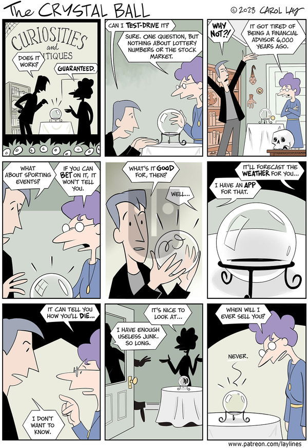 Lay Lines on Monday October 2, 2023 Comic Strip