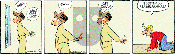 Arlo and Janis on Friday November 21, 2008 Comic Strip