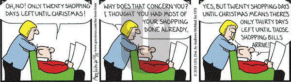 The Born Loser on Wednesday December 5, 2018 Comic Strip