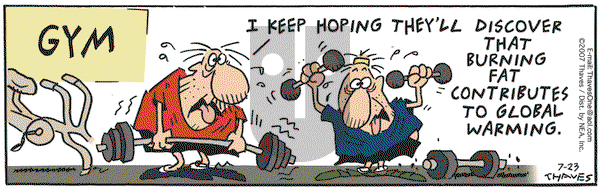 Frank and Ernest on Monday July 23, 2007 Comic Strip