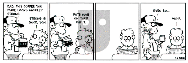 FoxTrot - Friday March 1, 2002 Comic Strip
