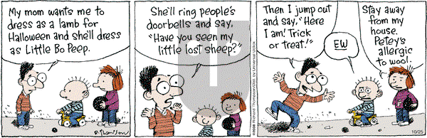 Cul de Sac on Friday October 25, 2013 Comic Strip