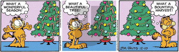 Garfield on Wednesday December 10, 2008 Comic Strip