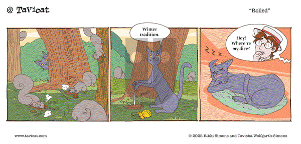 @Tavicat on Thursday December 4, 2025 Comic Strip