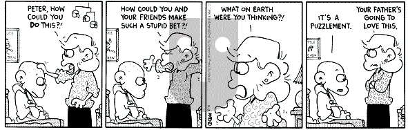 FoxTrot on Wednesday April 3, 1996 Comic Strip