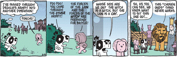 Pooch Cafe on Saturday March 14, 2009 Comic Strip