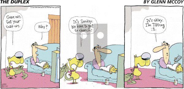 The Duplex on Sunday February 20, 2005 Comic Strip