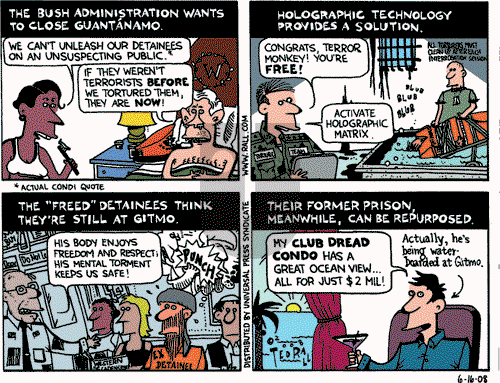 Ted Rall on Monday June 16, 2008 Comic Strip