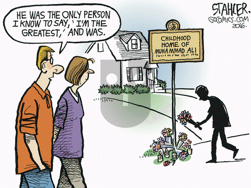 Jeff Stahler on Tuesday June 7, 2016 Comic Strip