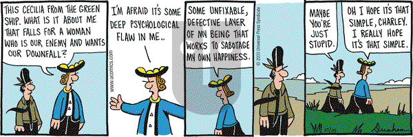 Overboard on Wednesday October 15, 2003 Comic Strip