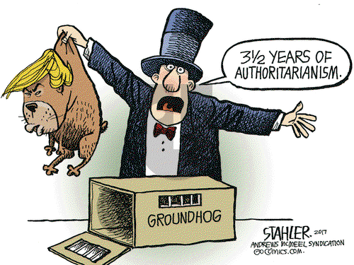Jeff Stahler on Thursday February 2, 2017 Comic Strip
