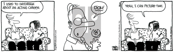 The Buckets on Friday August 29, 2003 Comic Strip