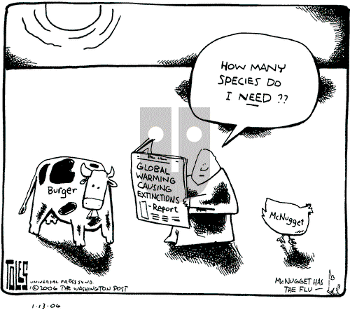 Tom Toles on Friday January 13, 2006 Comic Strip