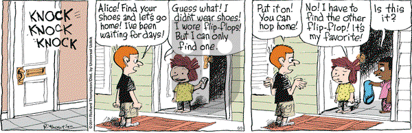 Cul de Sac on Friday June 3, 2011 Comic Strip