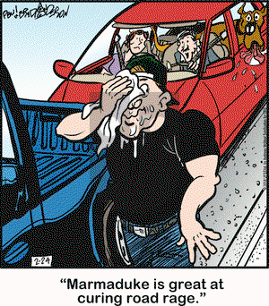 Marmaduke on Saturday February 24, 2018 Comic Strip