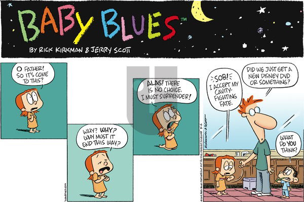 Baby Blues on Sunday March 2, 2014 Comic Strip