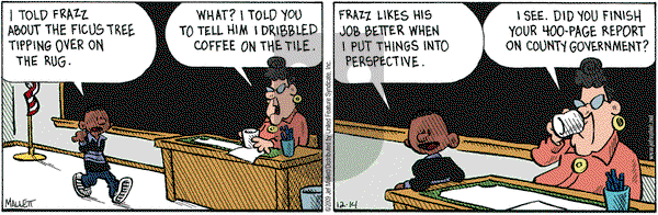 Frazz on Monday December 14, 2009 Comic Strip